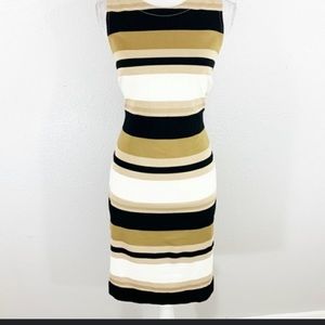 Banana Republic Striped Sheath Dress
